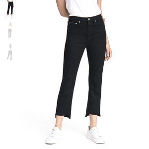 Rag & Bone Nina High Rise Stove Pipe Byan Black